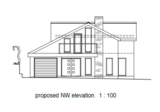 PA20/00542 PROPOSED Elevation NW PA20/00542 PROPOSED Elevation NW